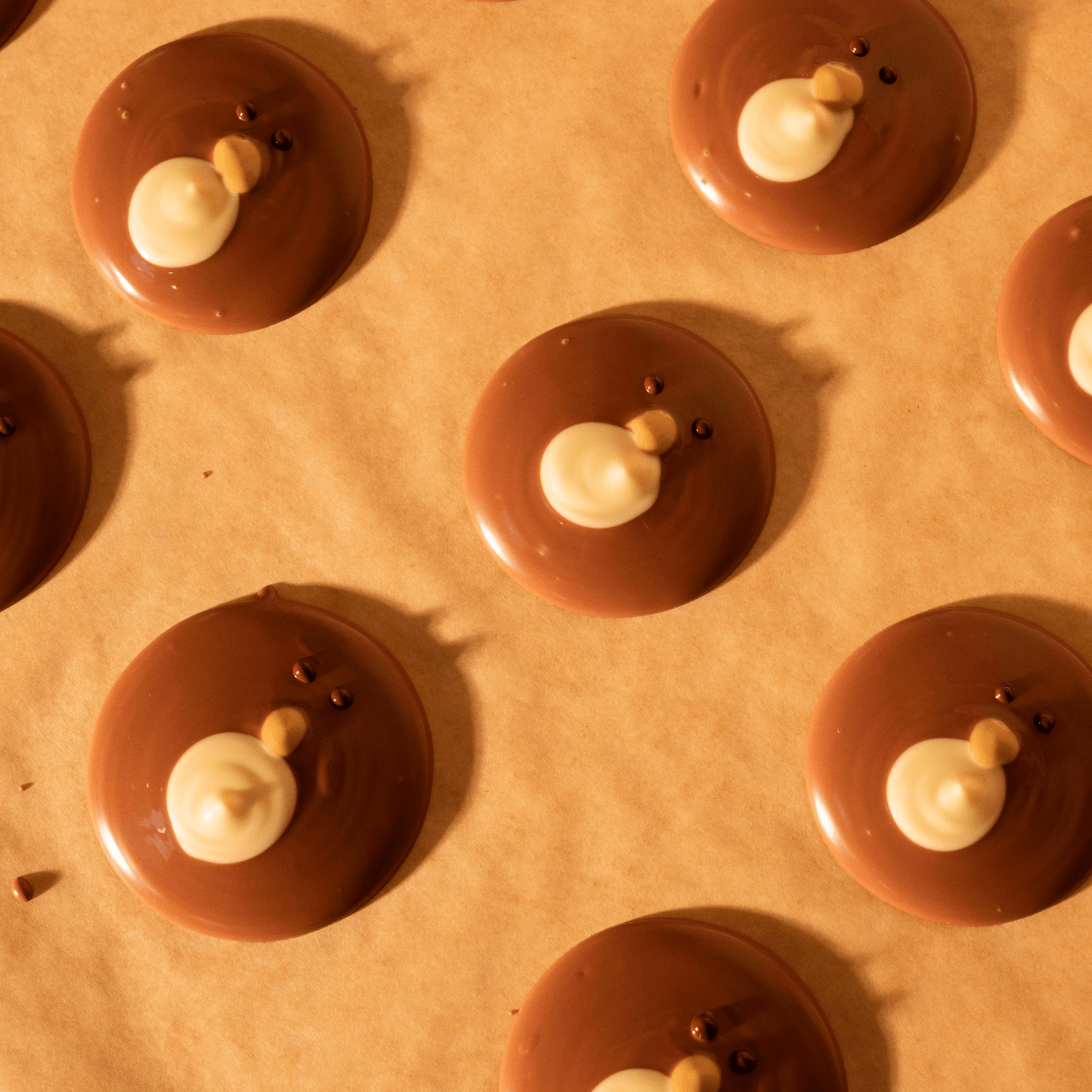Cow & Cacao Christmas Milk Chocolate Penguins
